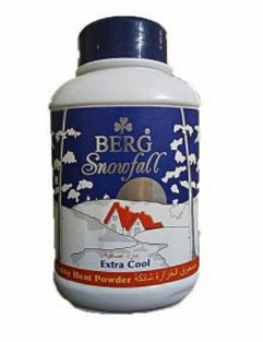 Berg Snowfall Prickly Heat Powder 125g